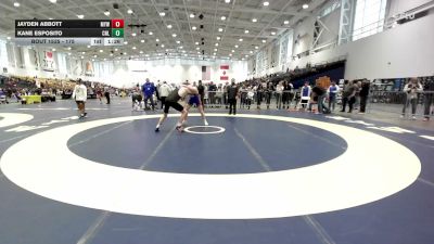 175 lbs Champ. Round 2 - Kane Esposito, Club Not Listed vs Jayden Abbott, Marcellus Youth Wrestling