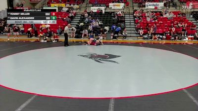 133 lbs Cons. Round 2 - Gavin Alexander, Central Methodist vs Tommy Miller, Unattached
