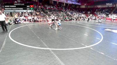 106 lbs D1/d2/d3 Finals (sat 3:00 P.m.) - Trenton VanSchyndel, Kaukauna vs Jaden Torres, Arrowhead