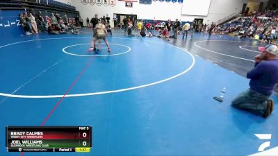 149 lbs Round 2 - Brady Calmes, Windy City Wrestlers vs Joel Williams, Glenrock Wrestling Club