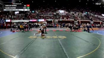 G - 115 lbs Cons. Semi - Saellah Nomee, Ronan Girls vs Alara Cooper, Poplar Girls
