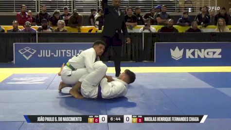 Nikolas Henrique Fernandes Chaga vs João Paulo S. Do Nascimento 2025 Pan Jiu Jitsu IBJJF Championship