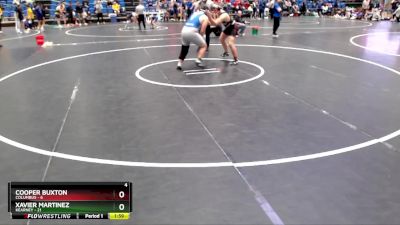 285 lbs Round 5 - Xavier Martinez, Kearney vs Cooper Buxton, Columbus