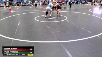 285 lbs Round 5 - Xavier Martinez, Kearney vs Cooper Buxton, Columbus