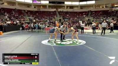 Girls 126 lbs Champ. Round 1 - Kimura Ramos, Atrisco Heritage Academy vs Hailey Little, Volcano Vista