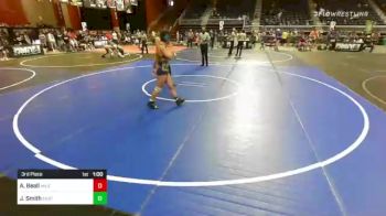 130 lbs 3rd Place - Antonio Beall, Mile High WC vs Jerred Smith, Eastside United