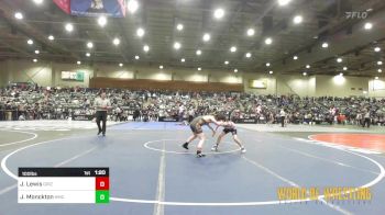 100 lbs Round Of 32 - Jason Lewis, Grizzly Wrestling vs Jonah Monckton, Hillsboro Mat Club