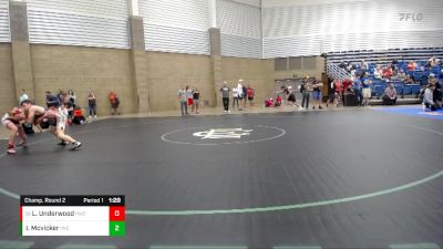 109 lbs Champ. Round 2 - Lincoln Underwood, Peacock Wrestling Club vs Ian Mcvicker, Indian Wrestling Club