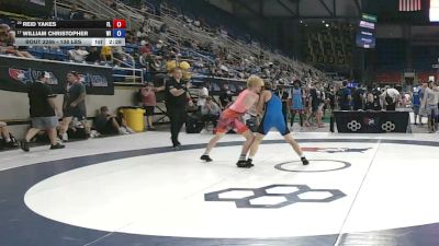 138 lbs Cons. Sub-quarters - Reid Yakes, Florida vs William Christopher, Wisconsin