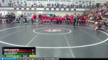 120 lbs Round 1 (16 Team) - Heath Augustyn, Woodward Academy vs William Bruce, Glynn Academy