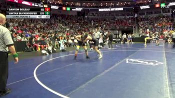 1A-190 lbs Cons. Round 5 - Lincoln Blickenderfer, Central Springs vs Dawson Boileau, Regina, Iowa City