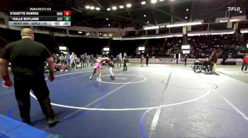 Girls 115 lbs 5th Place Match - Stavette Norris, Granger (Girls) vs Halle Boyland, Lake Stevens (Girls)