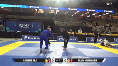 William Derik Morefield vs David Bond Wells 2025 Pan Jiu Jitsu IBJJF Championship