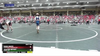 67 lbs Cons. Round 2 - Nash White, Southwest Timberwolves vs Hunter Befort, Dodge City