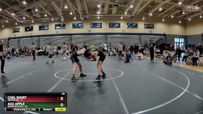 120 lbs Round 6 (8 Team) - Kaz Apple, Brawler Elite vs Cael Short, Reaper WC