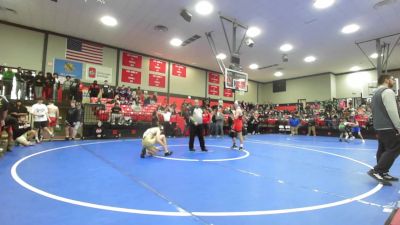 138 lbs Round Of 32 - Brody Johnson, Kiefer High School vs Alijah Bowman, McAlester