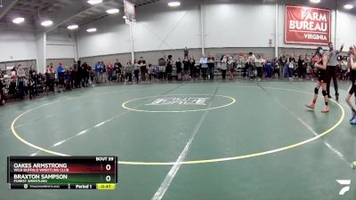 70 lbs Cons. Round 2 - Oakes Armstrong, Wild Buffalo Wrestling Club vs Braxton Sampson, Forest Wrestling