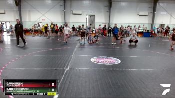 86 lbs Round 4 (6 Team) - Gavin Rush, Team Palmetto vs Kade Morrison, Roundtree Wrestling Academy