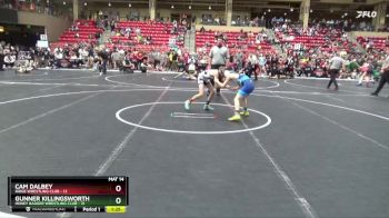 76 lbs Round 4 (6 Team) - Gunner Killingsworth, Honey Badger Wrestling Club vs Cam Dalbey, Ridge Wrestling Club