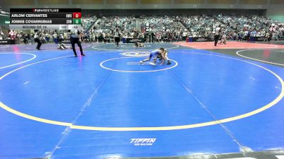 46 lbs Round Of 16 - Arlow Cervantes, Grizzly Wrestling Club vs Jonnis Covarrubias, Shafter Youth Wrestling