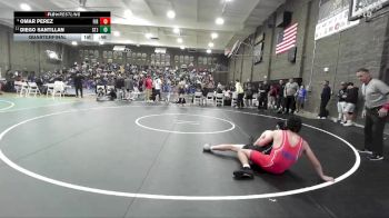 144 lbs Quarterfinal - Omar Perez, Firebaugh vs Diego Santillan, St. Joseph