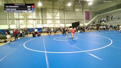 215 lbs 1st Place Match - Eli Policarpio, White Center Warriors Wrestling Club vs Ares Swain, Team Newport Tornadoes Wrestling Club