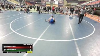 113 lbs Cons. Round 3 - Jacob Doshier, AL vs Jaxon Russell, TX