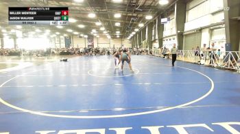 138 lbs Rr Rnd 2 - Miller Menteer, Grapplers Garage vs Jason Walker, Quest School Of Wrestling Black