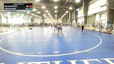 138 lbs Rr Rnd 2 - Miller Menteer, Grapplers Garage vs Jason Walker, Quest School Of Wrestling Black