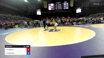 190 lbs Rnd Of 16 - Kendahl Hoare, PA vs Owen Burling, WI