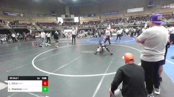 64 lbs Rr Rnd 1 - Londyn Silva, Northside Wrestling vs Laraya Maestas, Adam City WC