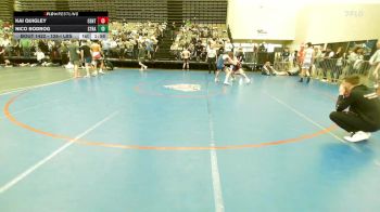 128-I lbs Round Of 16 - Kai Quigley, Centurion vs Nico Bodrog, Stray Dawgs