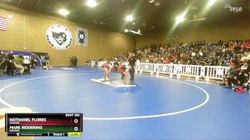 106 lbs Champ. Round 2 - Mark Riddering, Nipomo vs Nathaniel Flores, Sanger