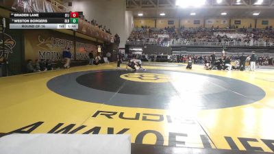 144 lbs Round Of 16 - Braden Lane, St Johns (TX) vs Weston Borgers, Blair Academy