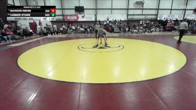 120 lbs Cons. Round 2 - Conner Stowe, Carbon vs Jackson Kruse, Juan Diego
