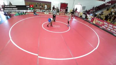135 lbs Round 2 - Brandon Perez, SoCal Hammers vs Jaxon Powell, Rough House Wrestling Club
