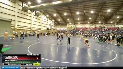 87 lbs Champ. Round 2 - Maddix Park, Juab Wrestling Club vs Bryce Davis, Inland Northwest Wrestling Training Center