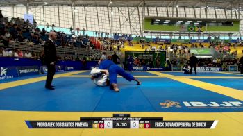 Erick Diovano Pereira De Souza vs Pedro Alex Dos Santos Pimenta 2026 Brasileiro Jiu-Jitsu IBJJF