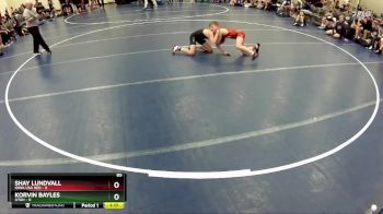 85 lbs Round 5 (6 Team) - Shay Lundvall, Iowa USA Red vs Korvin Bayles, Utah