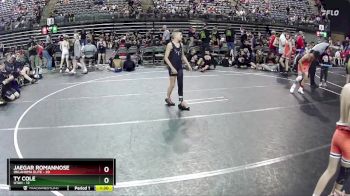 85 lbs Round 5 (6 Team) - Jaegar Romannose, Oklahoma Elite vs Ty Cole, Utah