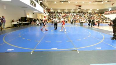 150 lbs Round Of 16 - Skylar Carr, Georgia vs Caleb Irwin, Level Up Wrestling Center