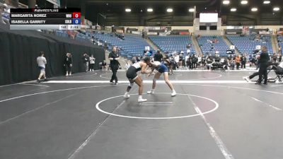 117 lbs Champ. Round 2 - Isabella Garrity, Colby Community College vs Margarita Norez, Wayland Baptist University