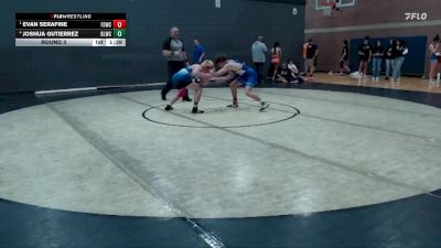 157 lbs Round 3 - Evan Serafine, Fighting Squirrels Wrestling Club vs Joshua Gutierrez, Bear Lake Wrestling Club
