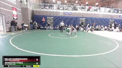 90 lbs Quarterfinal - Remington Steele, All In Wrestling vs Kellen Hundersmarck, Small Town Wrestling