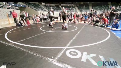 40 lbs Rr Rnd 4 - Henry Howell, MOJO Mulisha 9U vs Arlo Fitzsimmons, Team Tulsa RED