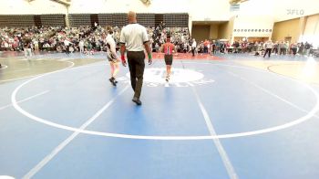 105-M lbs Consolation - Sha`Meer Wright, Dover Bandits vs Wyatt King, Greater Norristown K-8