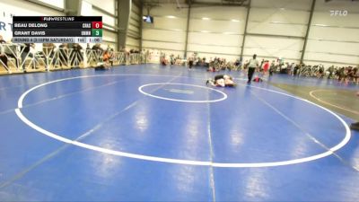 130 lbs Round 4 (2:15pm Saturday) - Grant Davis, Untouchables, MN vs Beau Delong, Crass Trained