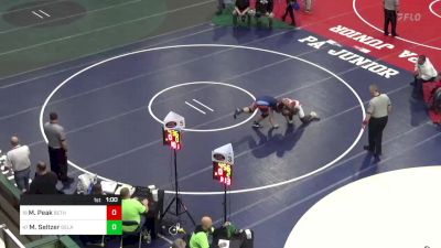 192 lbs Round Of 64 - Maladri Peak, Beth-Center vs Michael Seltzer, Delaware Valley