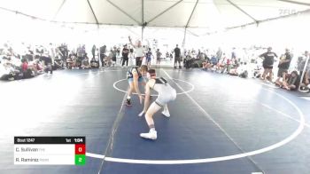 120 lbs Quarterfinal - Calen Sullivan, The Empire vs Ronnie Ramirez, Pounders WC