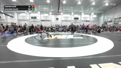 80 lbs Round Robin 2 - Hunter Davis, Tri State Hammers - EL vs Giacomo Pilato, Neighborhood Wrestling Club - EL